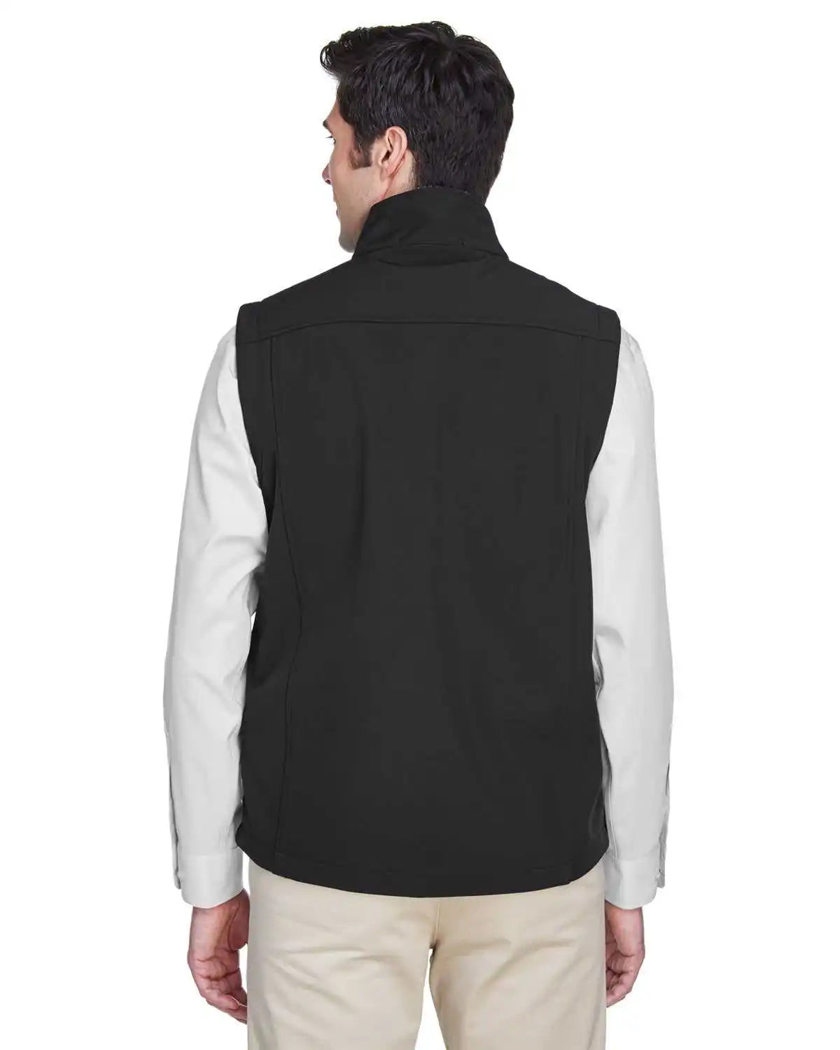 Devon & Jones D996 Men's Softshell Vest - Black