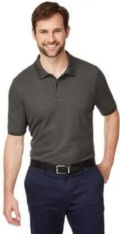Devon &amp; Jones Dg100 Men’s New Classics Performance Polo - Graphite