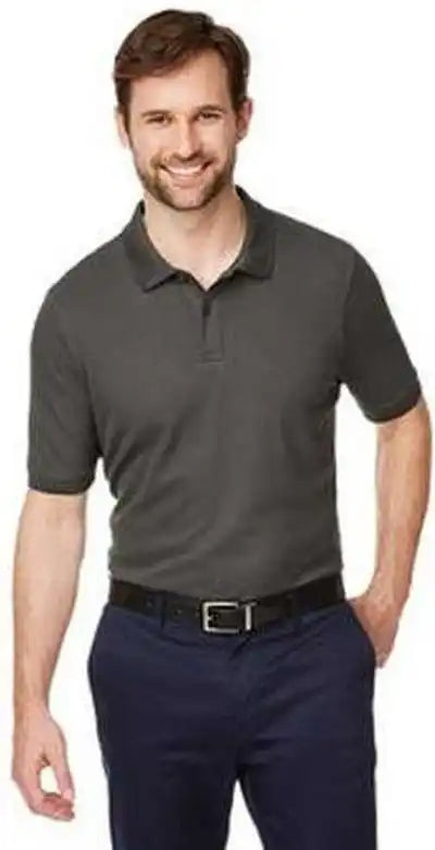 Devon &amp; Jones Dg100 Men’s New Classics Performance Polo - Graphite