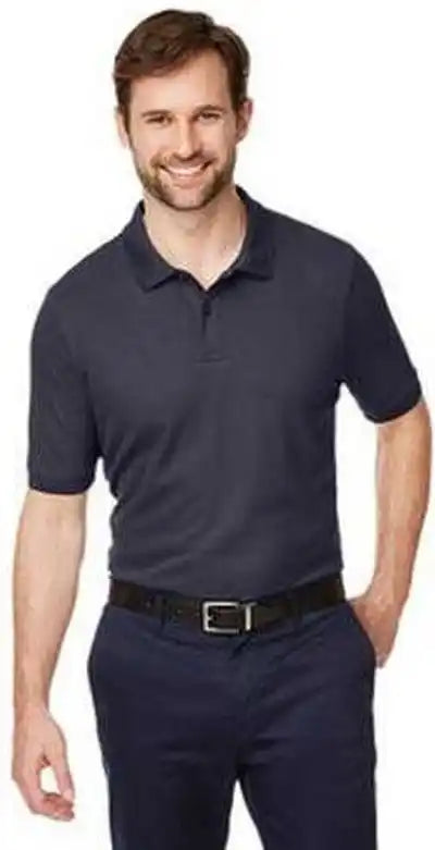 Devon &amp; Jones Dg100 Men’s New Classics Performance Polo - Navy