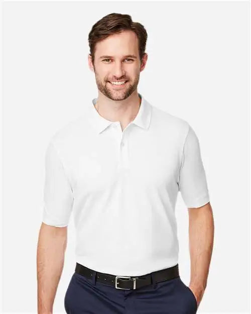 Devon & Jones Dg100 Men’s New Classicsâ Performance Polo - White
