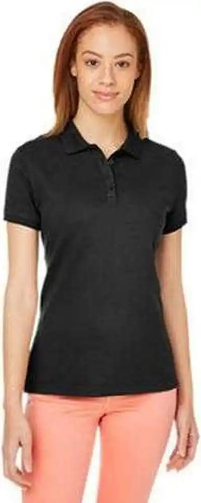 Devon &amp; Jones Dg100w Ladies’ New Classics Performance Polo - Black