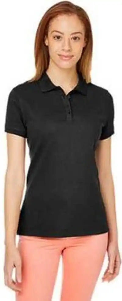 Devon &amp; Jones Dg100w Ladies’ New Classics Performance Polo - Black