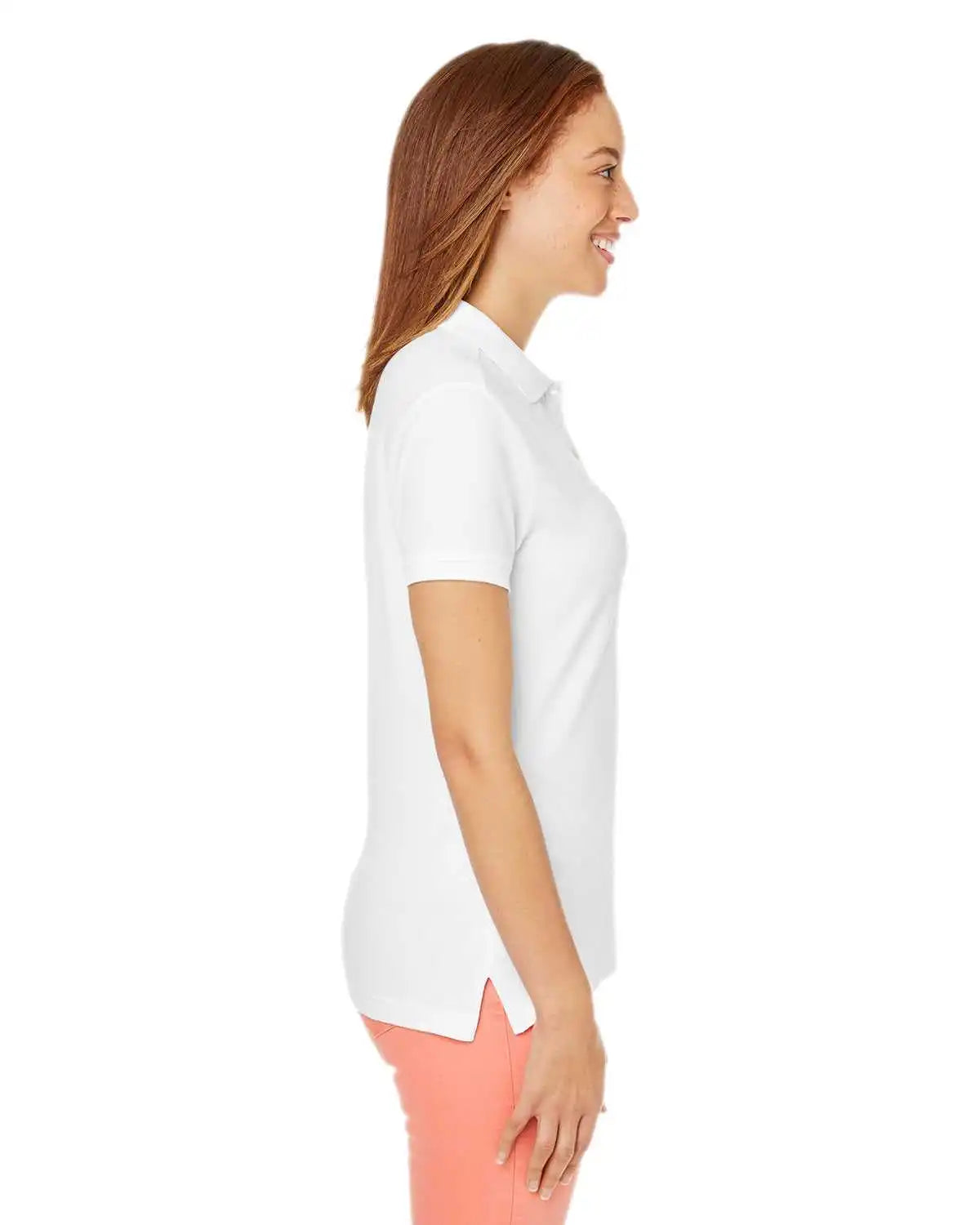 Devon & Jones Dg100w Ladies’ New Classics Performance Polo - White