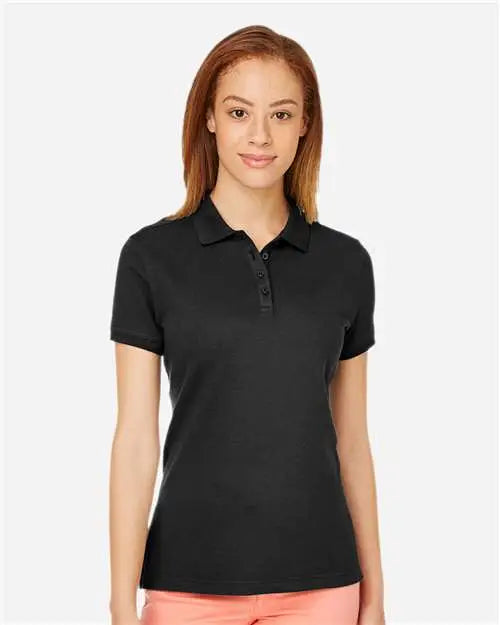 Devon & Jones Dg100w Women’s New Classicsâ Performance Polo - Black