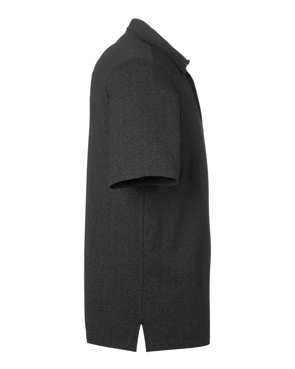 Devon & Jones Dg101 Men’s Crownlux Performance® Geo Polo - Black Graphite - Black/ / s