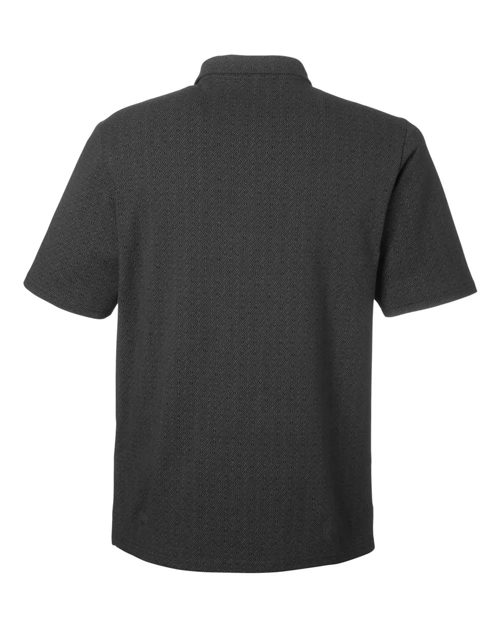 Devon & Jones Dg101 Men’s Crownlux Performanceâ Geo Polo - Black Graphite