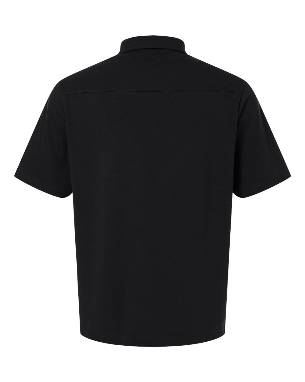 Devon & Jones Dg102 Men’s Seaton Pebble Textured Polo - Black