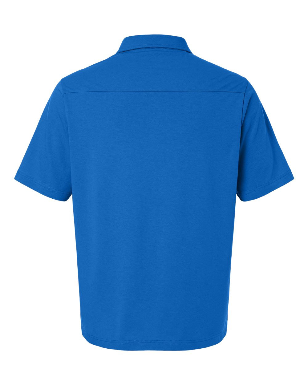 Devon & Jones Dg102 Men’s Seaton Pebble Textured Polo - French Blue