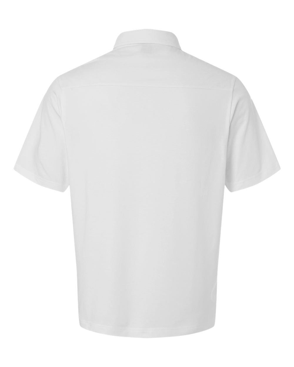 Devon & Jones Dg102 Men’s Seaton Pebble Textured Polo - White