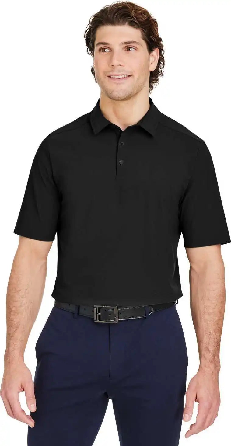 Devon &amp; Jones Dg110 Crownlux Performance Men’s Windsor Welded Polo - Black