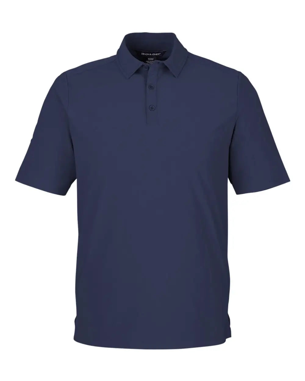 Devon & Jones Dg110 Men’s Crownlux Performanceâ Windsor Welded Polo - Navy