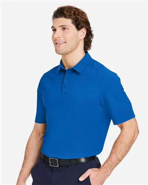 Devon & Jones Dg110 Men’s Crownlux Performanceâ Windsor Welded Polo - French Blue