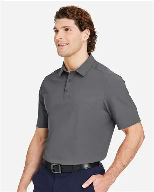 Devon & Jones Dg110 Men’s Crownlux Performanceâ Windsor Welded Polo - Graphite