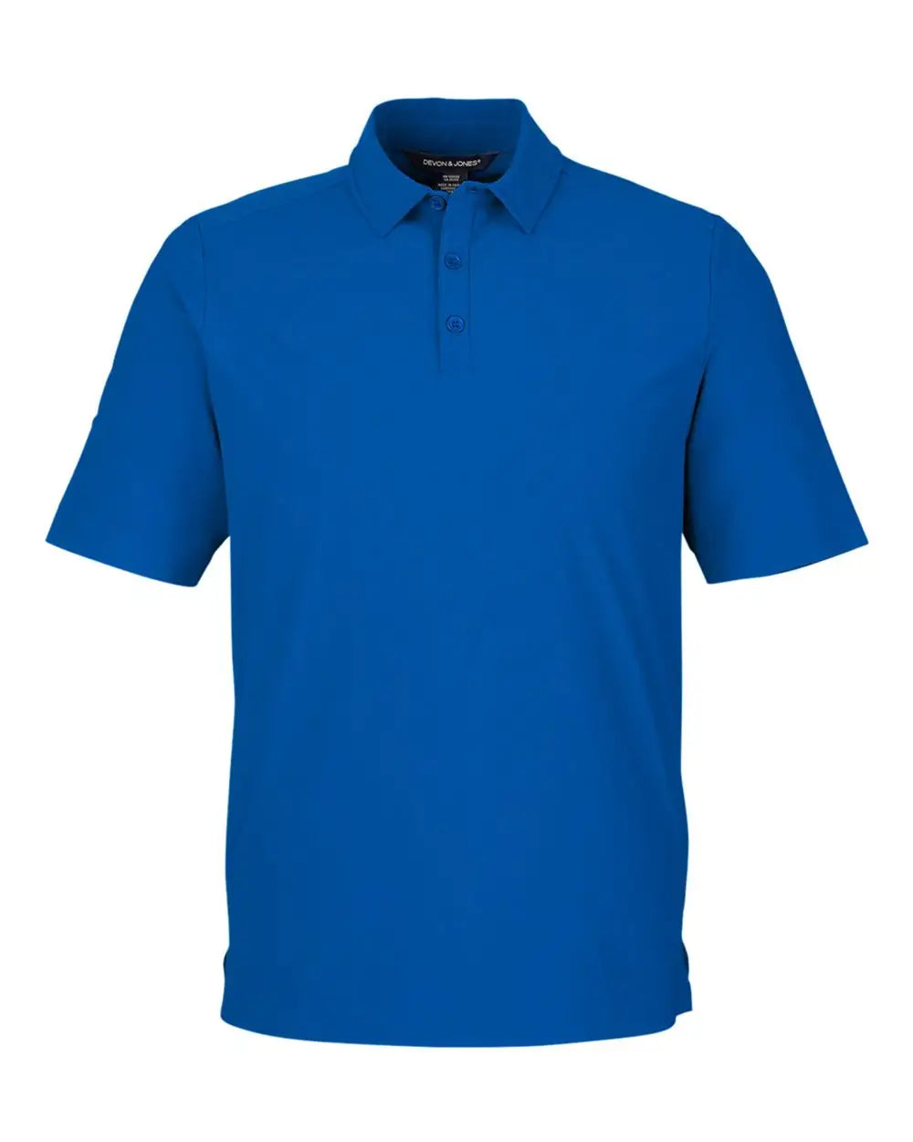 Devon & Jones Dg110 Men’s Crownlux Performanceâ Windsor Welded Polo - French Blue