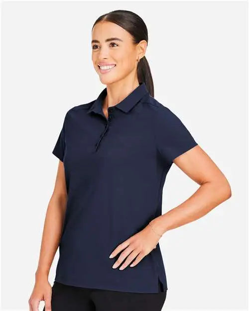 Devon & Jones Dg110w Women's Crownlux PerformanceÂ® Windsor Welded Polo - Navy