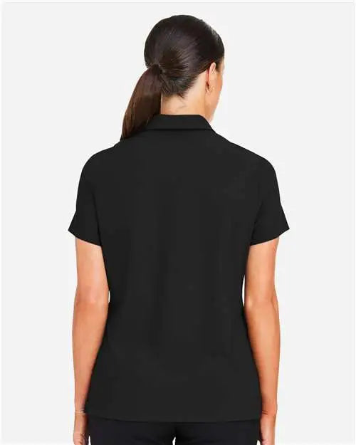 Devon & Jones Dg110w Women’s Crownlux Performanceâ Windsor Welded Polo - Black