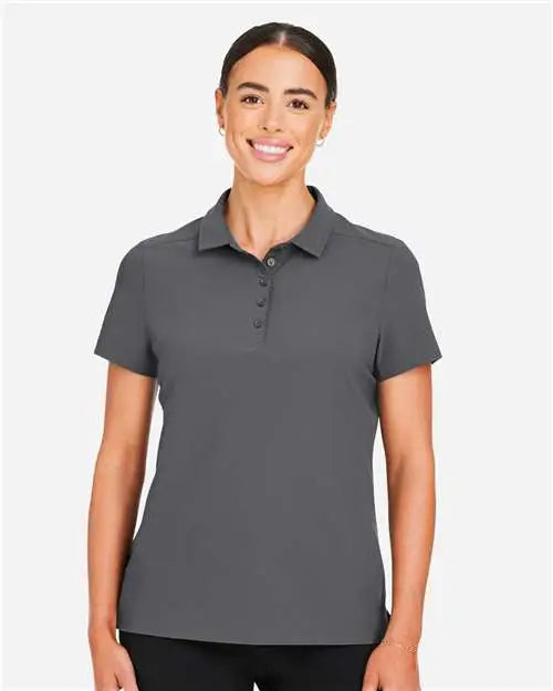 Devon & Jones Dg110w Women’s Crownlux Performanceâ Windsor Welded Polo - Graphite