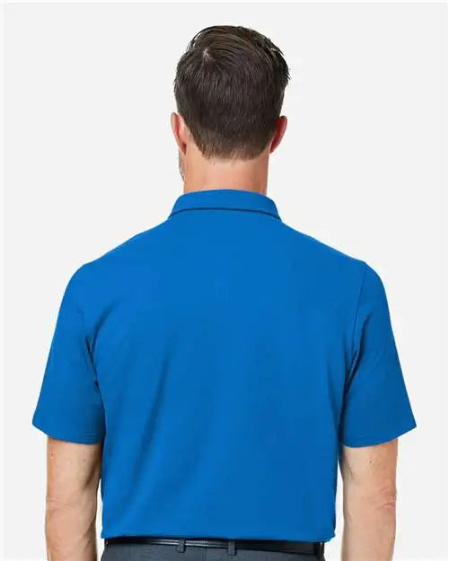Devon & Jones Dg120 Men's Raleigh Stretch Polo - French Blue