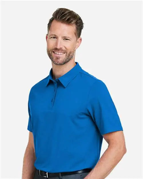 Devon & Jones Dg120 Men's Raleigh Stretch Polo - French Blue
