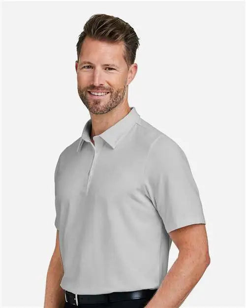 Devon & Jones Dg120 Men's Raleigh Stretch Polo - Grey