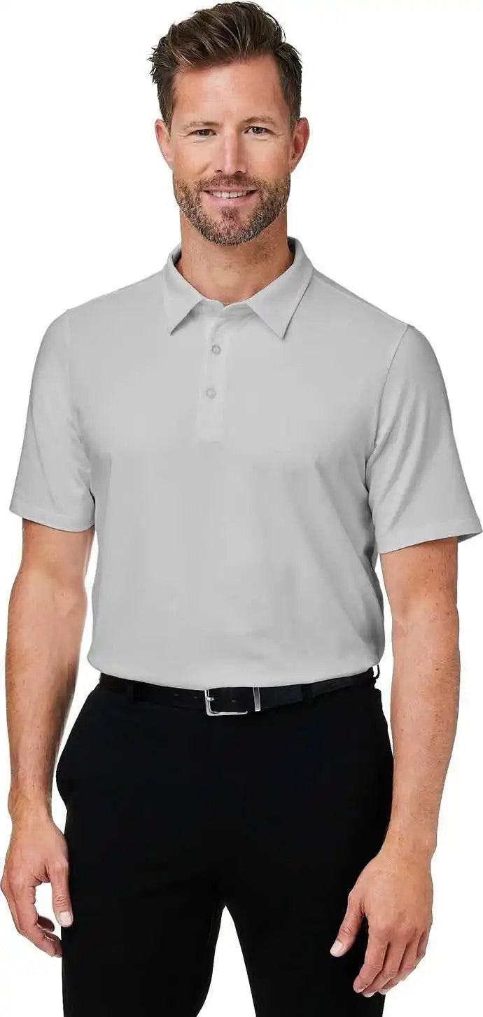 Devon &amp; Jones Dg120 Men’s Raleigh Stretch Polo Grey