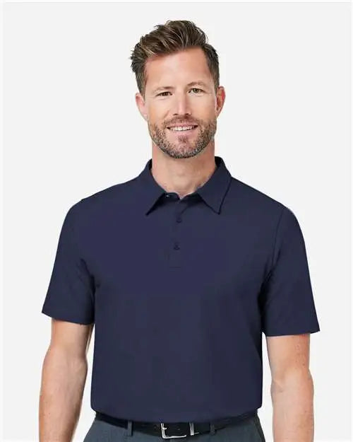 Devon & Jones Dg120 Men’s Raleigh Stretch Polo - Navy