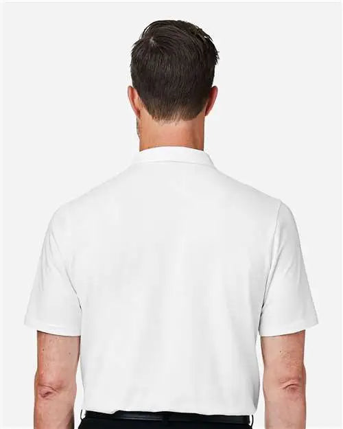 Devon & Jones Dg120 Men's Raleigh Stretch Polo - White