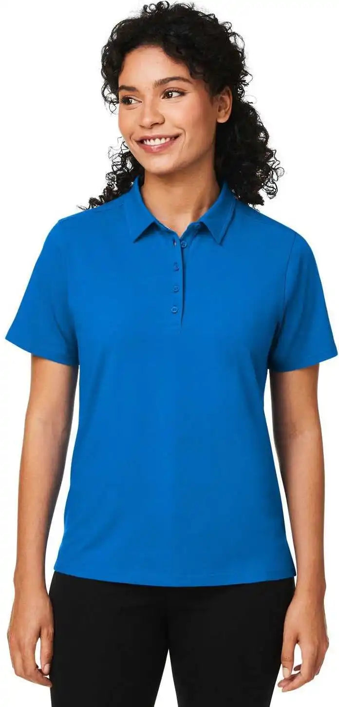 Devon & Jones Dg120w Ladies’ Raleigh Stretch Polo French Blue
