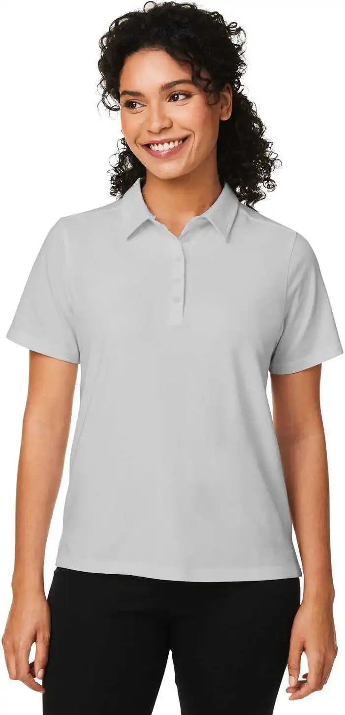 Devon & Jones Dg120w Ladies’ Raleigh Stretch Polo Grey