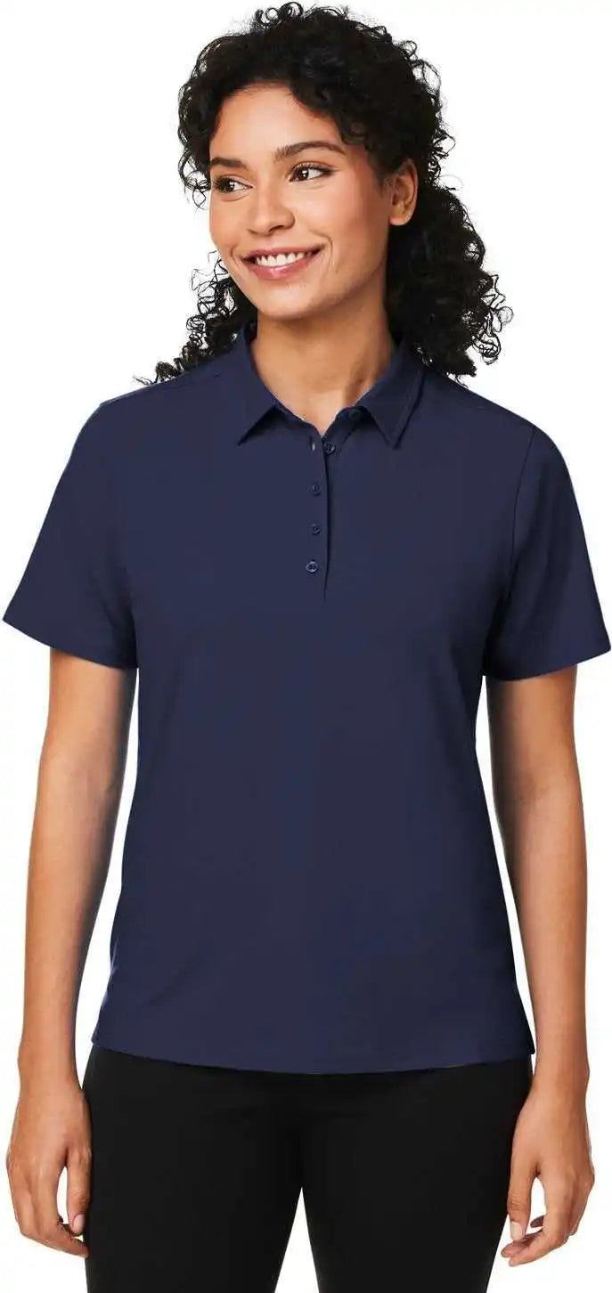 Devon & Jones Dg120w Ladies’ Raleigh Stretch Polo Navy