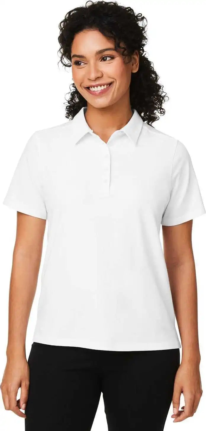 Devon & Jones Dg120w Ladies’ Raleigh Stretch Polo White