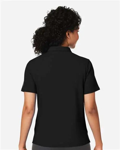 Devon & Jones Dg120w Women’s Raleigh Stretch Polo - Black