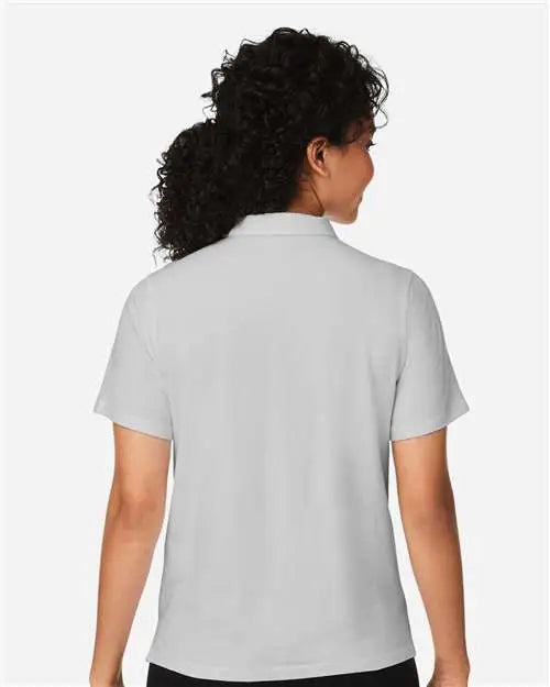 Devon & Jones Dg120w Women’s Raleigh Stretch Polo - Grey