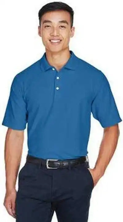 Devon & Jones Dg150 Men’s Drytec20 Performance Polo - French Blue