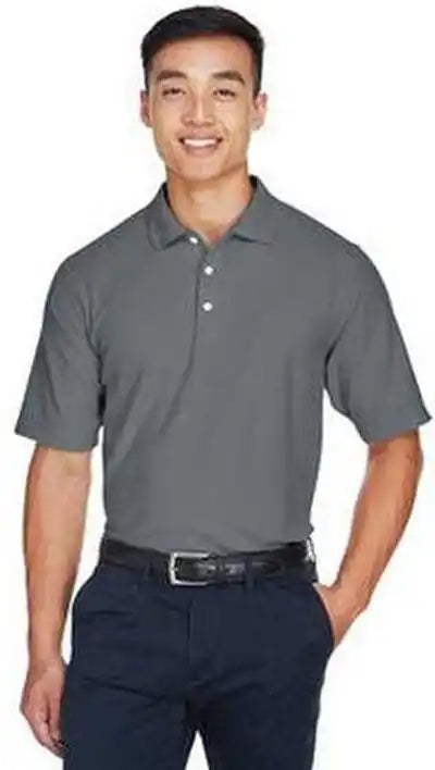 Devon &amp; Jones Dg150 Men’s Drytec20 Performance Polo Graphite