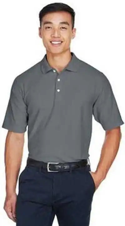 Devon &amp; Jones Dg150 Men’s Drytec20 Performance Polo Graphite