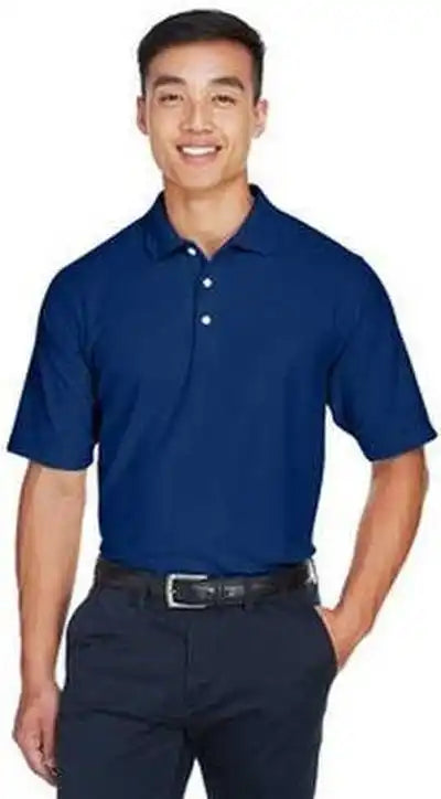 Devon &amp; Jones Dg150 Men’s Drytec20 Performance Polo - True Royal