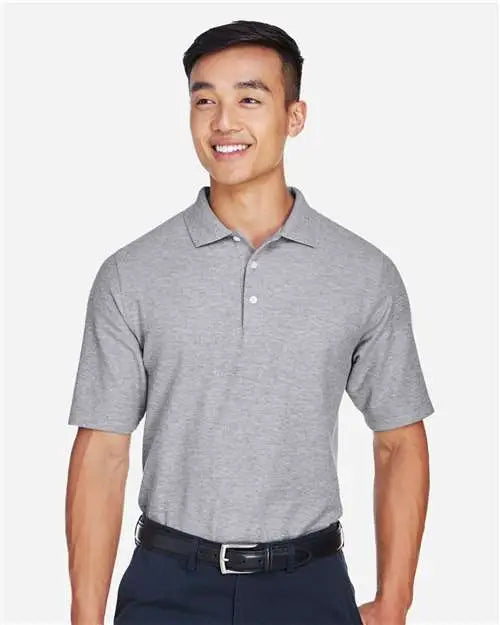 Devon & Jones Dg150 Men’s Drytec20â„¢ Performance Polo - Grey Heather