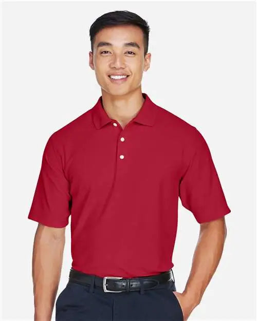 Devon & Jones Dg150 Men’s Drytec20â„¢ Performance Polo - Red