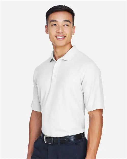 Devon & Jones Dg150 Men’s Drytec20â„¢ Performance Polo - White