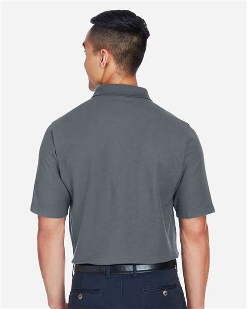 Devon & Jones Dg150p Men’s Drytec20 Performance Pocket Polo - Graphite