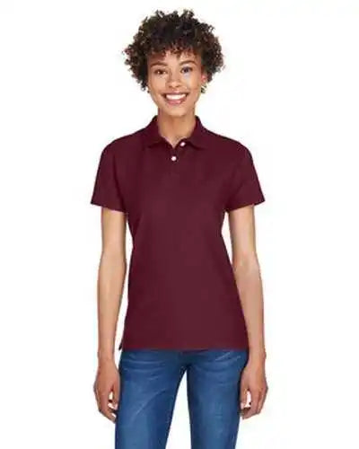 Devon & Jones Dg150w Ladies’ Drytec20 Performance Polo Burgundy