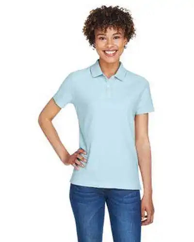 Devon & Jones Dg150w Ladies’ Drytec20 Performance Polo Crystal Blue