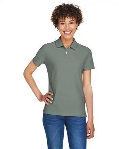 Devon &amp; Jones Dg150w Ladies’ Drytec20 Performance Polo - Dill