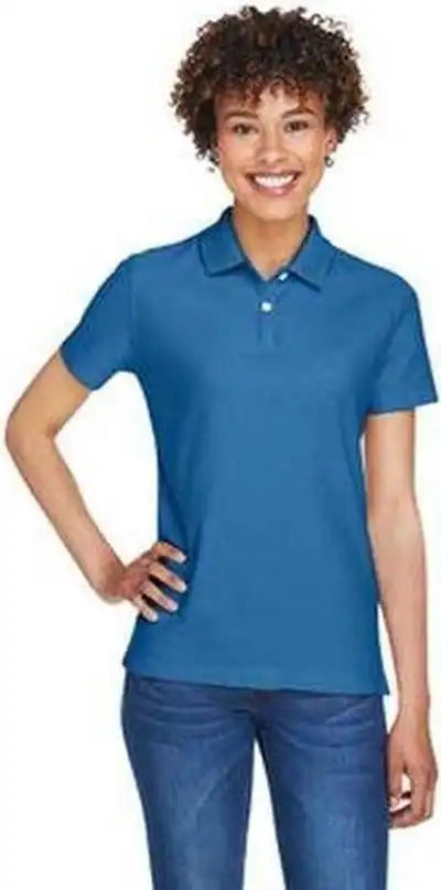 Devon & Jones Dg150w Ladies’ Drytec20 Performance Polo French Blue