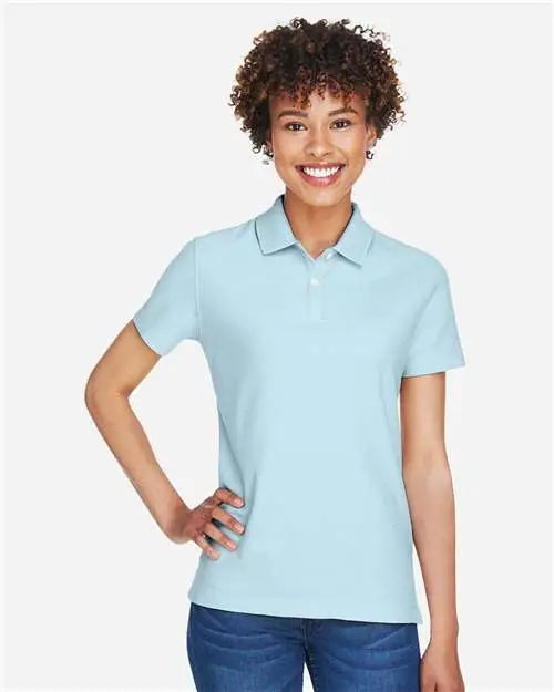 Devon & Jones Dg150w Women’s Drytec20â„¢ Performance Polo - Crystal Blue