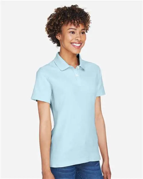 Devon & Jones Dg150w Women’s Drytec20â„¢ Performance Polo - Crystal Blue