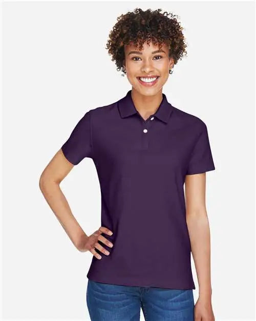 Devon & Jones Dg150w Women’s Drytec20â„¢ Performance Polo - Deep Purple
