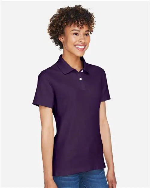 Devon & Jones Dg150w Women’s Drytec20â„¢ Performance Polo - Deep Purple